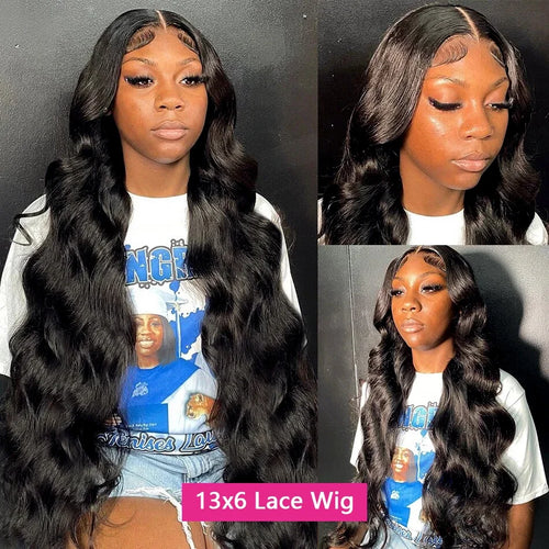 300% Density Vietnamese 13X6  Body Wave 100% Human Hair Wigs Pre Plucked Lace Frontal Wigs For Women 5x5 Glueless Wigs No Glue