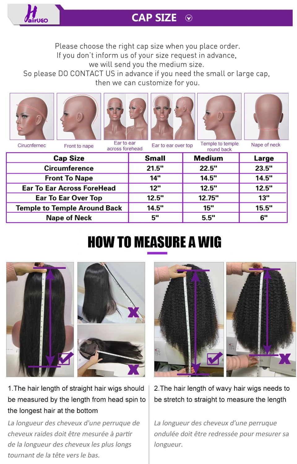 #30 Kinky Curly Wigs Brown 4x4 Lace Closure Wig T Lace Front Human Hair Wigs With Baby Hair Remy Preplucked HairUGo 180% Density