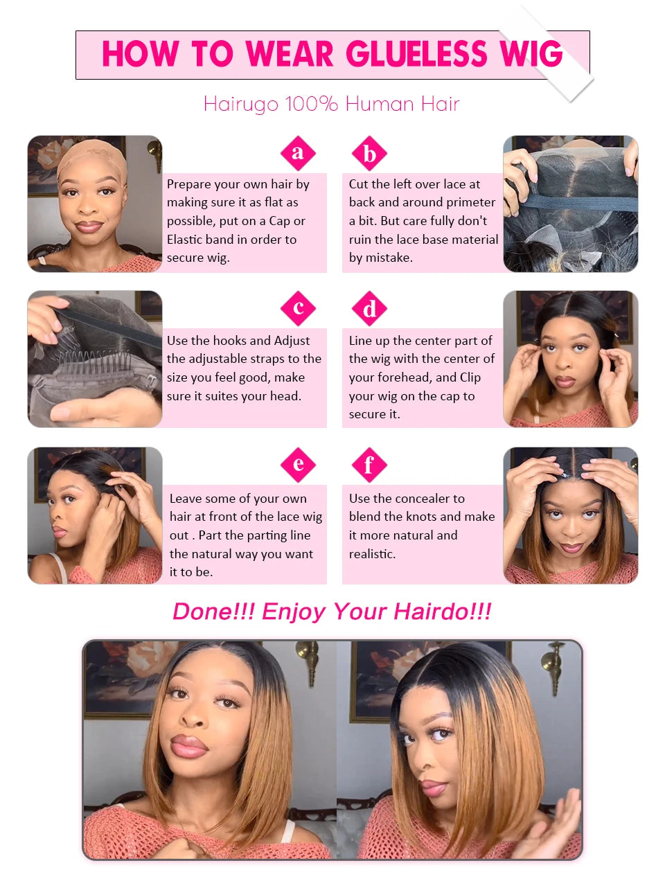#30 Kinky Curly Wigs Brown 4x4 Lace Closure Wig T Lace Front Human Hair Wigs With Baby Hair Remy Preplucked HairUGo 180% Density
