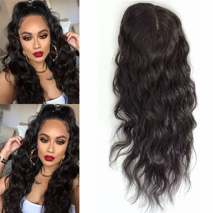 Brazilian Human Hair Wig Loose Wave 5x5 Real Silk Top Full Lace Wigs for Women Human Hair