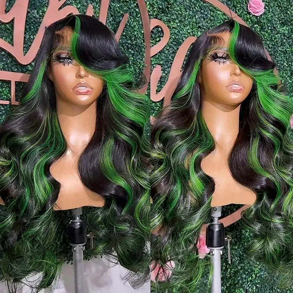 Royal Blue Wigs Long Natural Curly Wavy Wig for Women Synthetic Free Part Loose Deep Wave 13X4 Colored Wigs for Cosplay Party