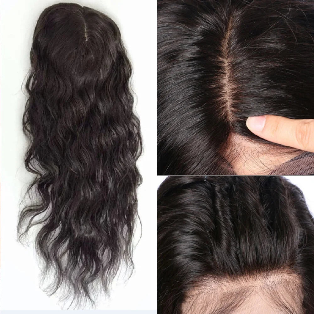 Brazilian Human Hair Wig Loose Wave 5x5 Real Silk Top Full Lace Wigs for Women Human Hair
