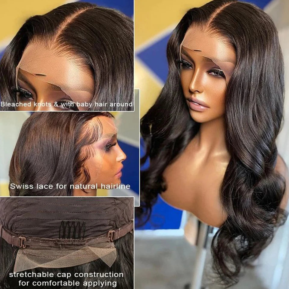 Body Wave 13*5*2 T Lace Wigs Human Hair Wigs Indian 13x4 Lace Front On Sale Clearance Lace Front Wig For Black Women