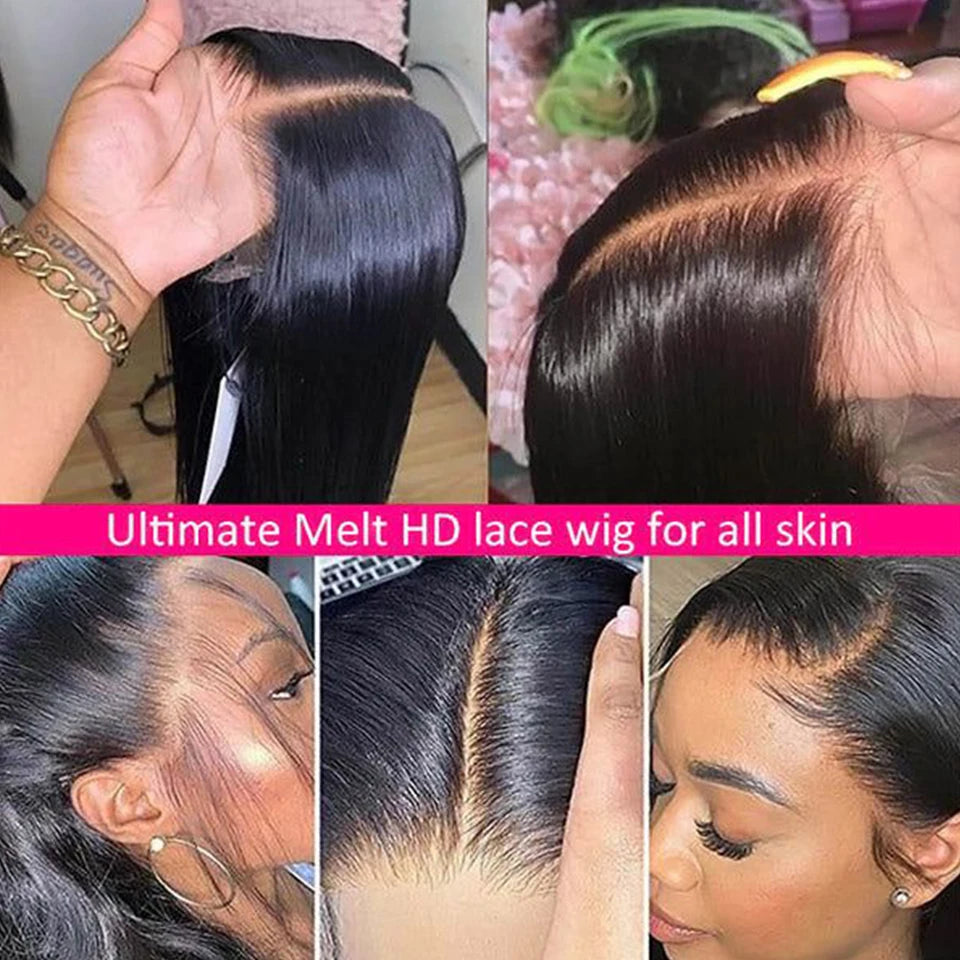 Body Wave 13*5*2 T Lace Wigs Human Hair Wigs Indian 13x4 Lace Front On Sale Clearance Lace Front Wig For Black Women
