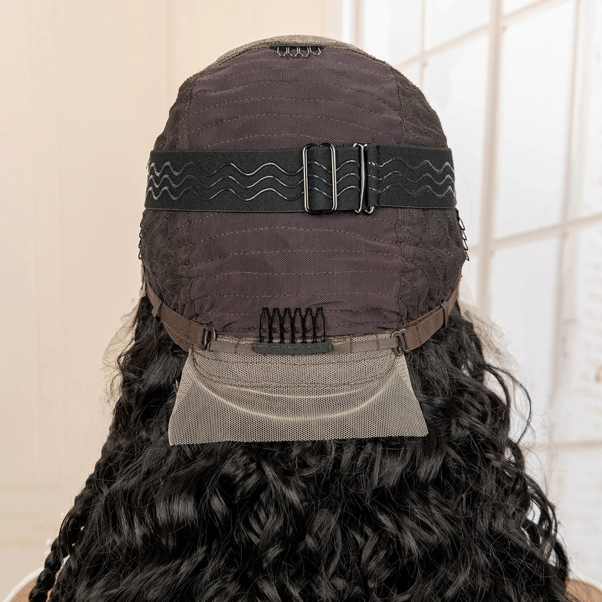 26 Inches Synthetic Cornrow Braided Wig 13x6 Lace Frontal Curly Braiding Wig African Braids Hair Wigs for Black Women