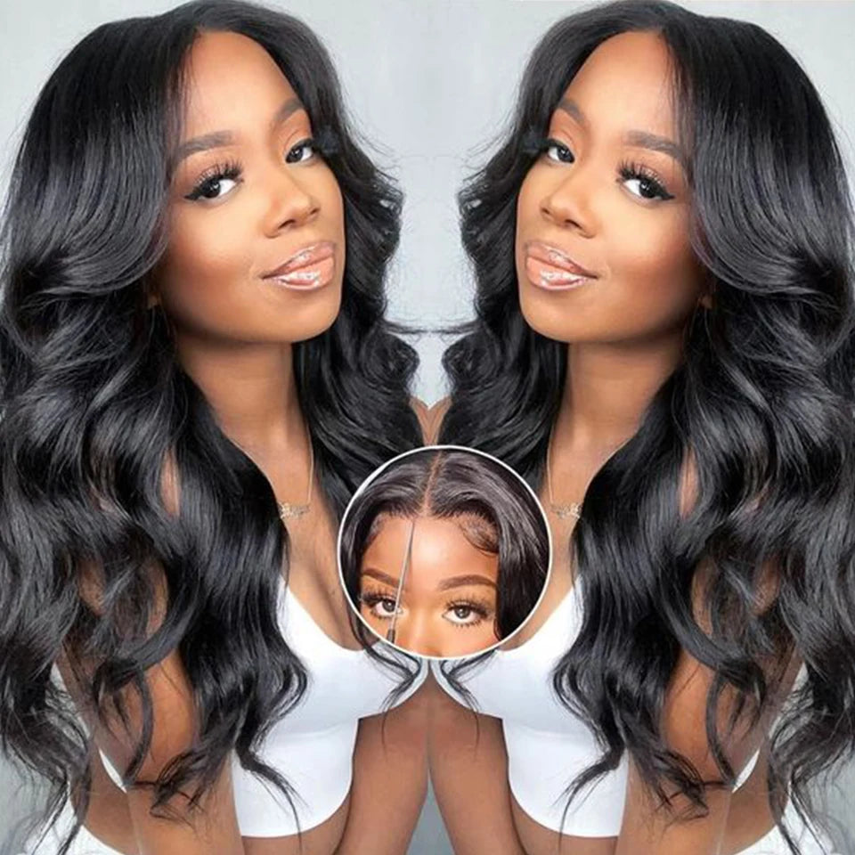 Body Wave 13*5*2 T Lace Wigs Human Hair Wigs Indian 13x4 Lace Front On Sale Clearance Lace Front Wig For Black Women