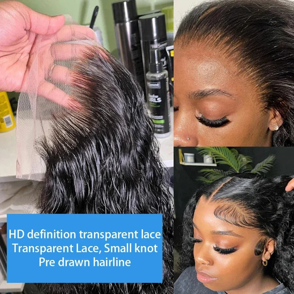 200% Density Curly Bob Wigs Human Hair Deep Wave Bob Wig 13×4 Lace Front Wig Deep Curly Human Hair Wigs Lace Front Wig For Women