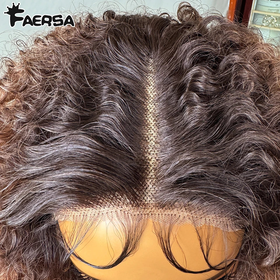 24 Inch Jerry Curl Synthetic Lace Wigs Ombre Burgundy Kinky Curly Wigs For Afro Female Black Latisha Lace Front Wigs For Woman