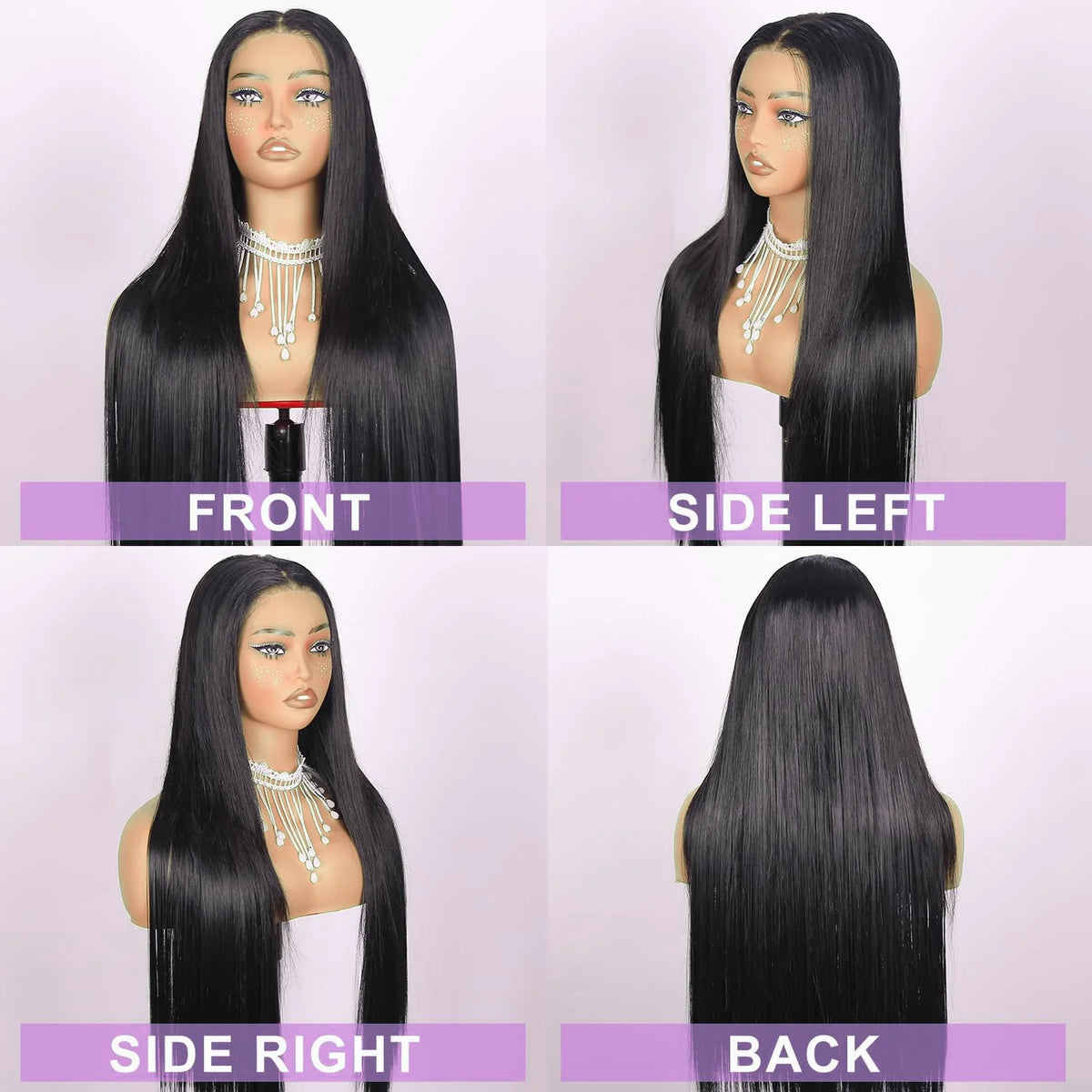 300% Density Vietnamese 13X6  Body Wave 100% Human Hair Wigs Pre Plucked Lace Frontal Wigs For Women 5x5 Glueless Wigs No Glue