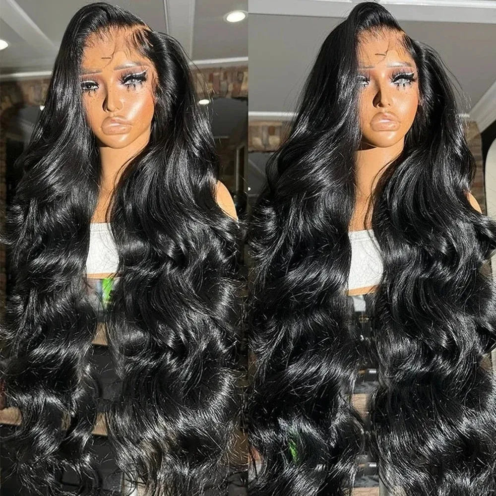 Royal Blue Wigs Long Natural Curly Wavy Wig for Women Synthetic Free Part Loose Deep Wave 13X4 Colored Wigs for Cosplay Party