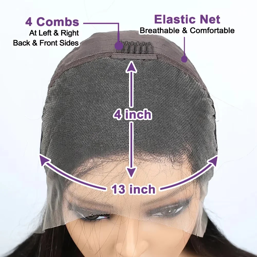 200% Density Curly Bob Wigs Human Hair Deep Wave Bob Wig 13×4 Lace Front Wig Deep Curly Human Hair Wigs Lace Front Wig For Women