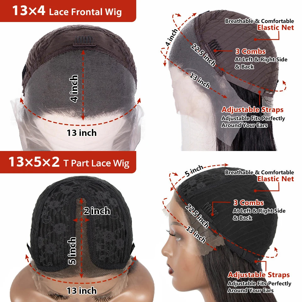 Body Wave 13*5*2 T Lace Wigs Human Hair Wigs Indian 13x4 Lace Front On Sale Clearance Lace Front Wig For Black Women